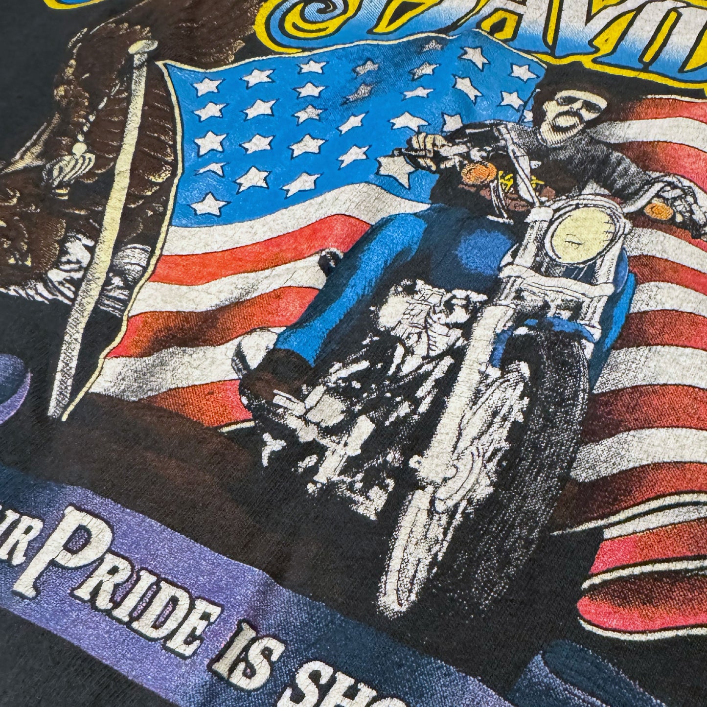 1989 HARLEY DAVIDSON PRIDE SHOWING L/S SHIRT