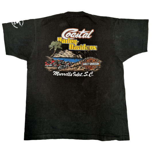 XL - Harley Davidson 1987 South Carolina fxr pocket shirt
