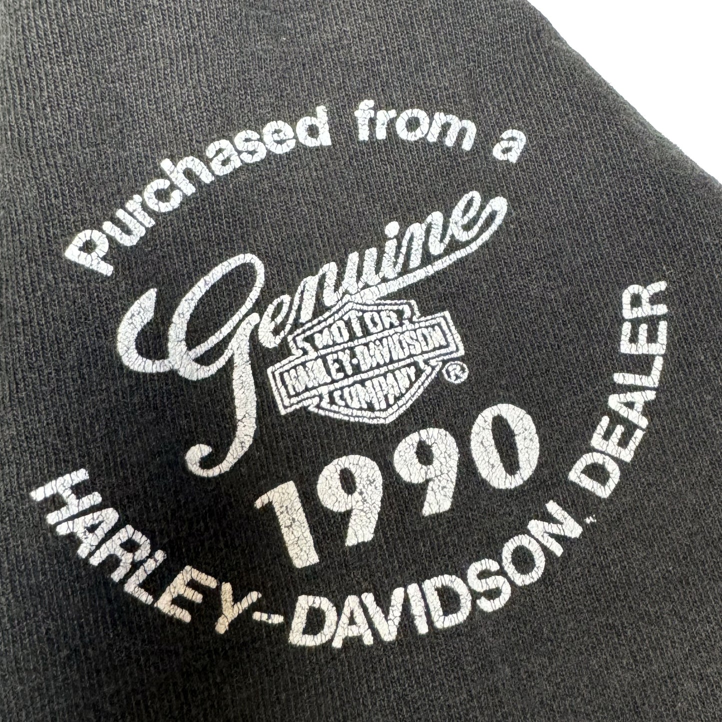 XL - Harley Davidson 1987 South Carolina fxr pocket shirt